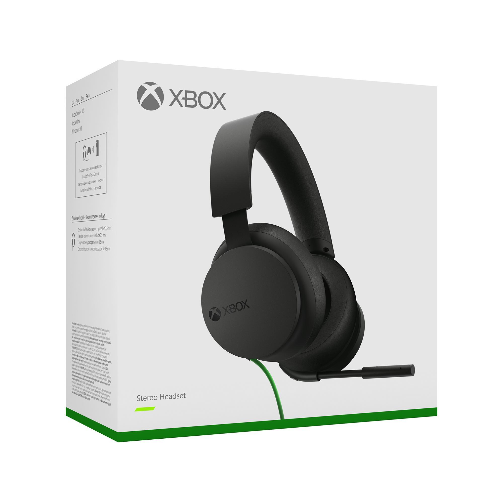 Konsola Xbox Series X z napędem - 1TB - słuchawki Stereo Headset Przewodowy - dodatkowy pad (czarny)