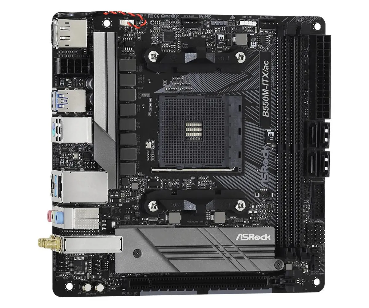 фото Материнская плата ASRock B550M-ITX/ac 3