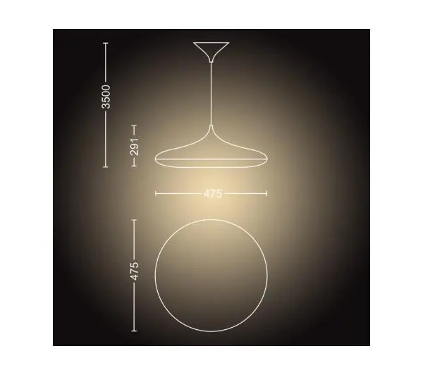 Philips Hue White Ambiance Cher 929003054201 Biały - Kup na Raty - RRSO 0%