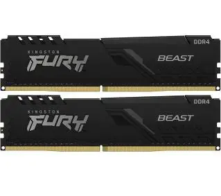 Kingston FURY Beast 16GB (2 x 8GB) 3200 CL16 Czarny - Kup na Raty - RRSO 0%