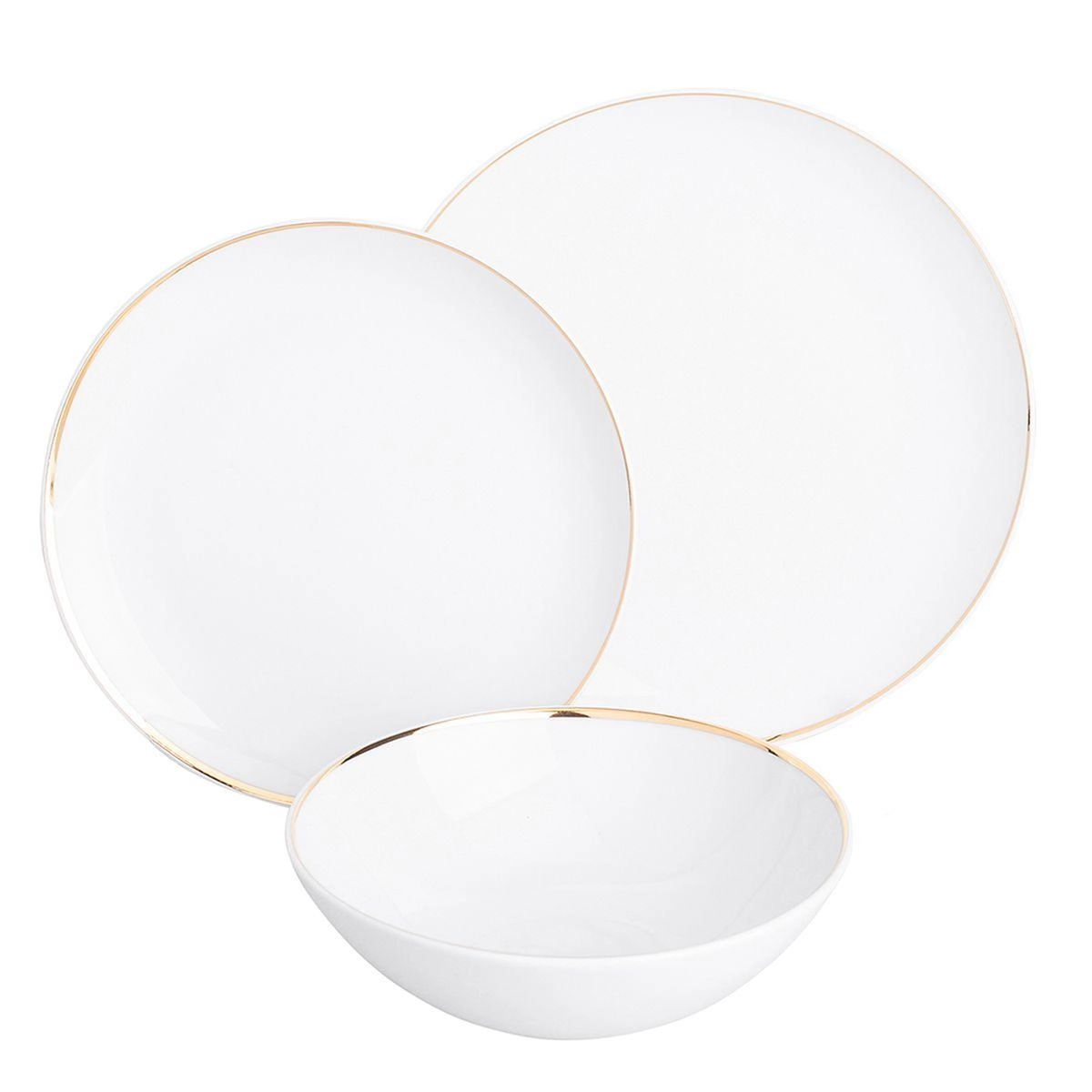 Zestaw obiadowy MariaPaula Moderna Gold 18 elementów