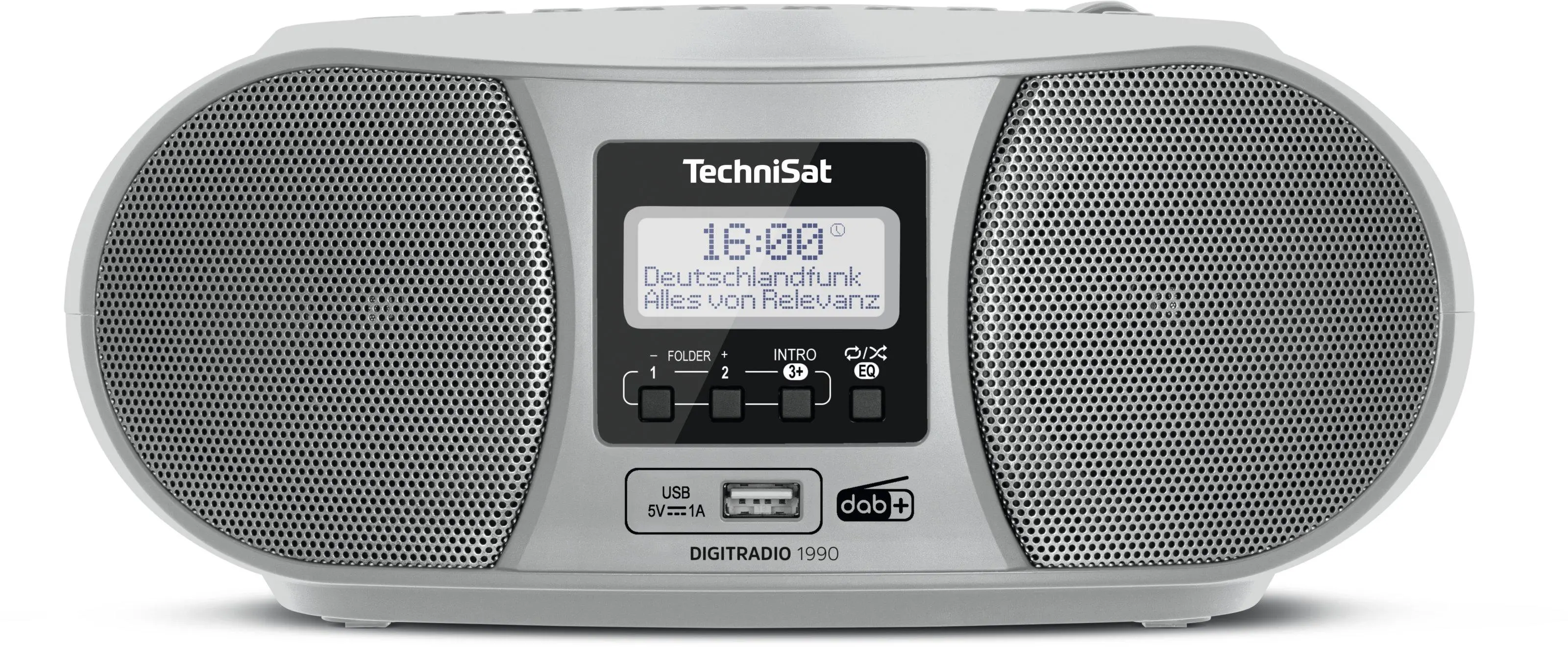 Radioodtwarzacz TechniSat DigitRadio 1990 Bluetooth Srebrny