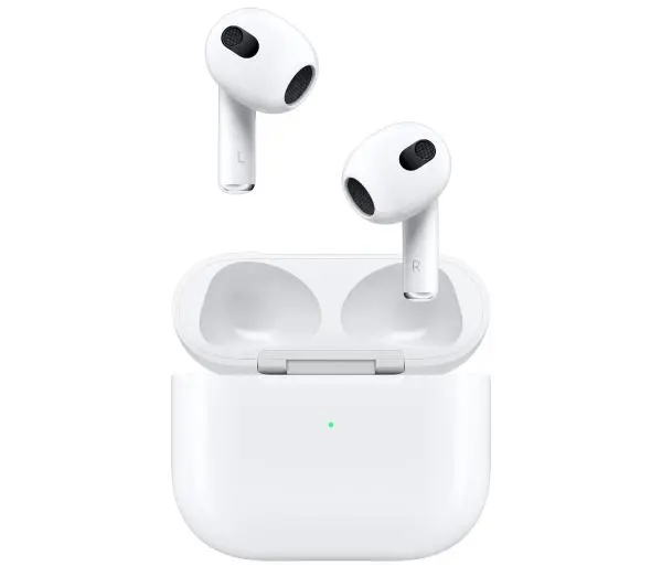 Słuchawki bezprzewodowe Apple AirPods 3. generacji z etui ładującym MagSafe Douszne Bluetooth 5.0 Biały