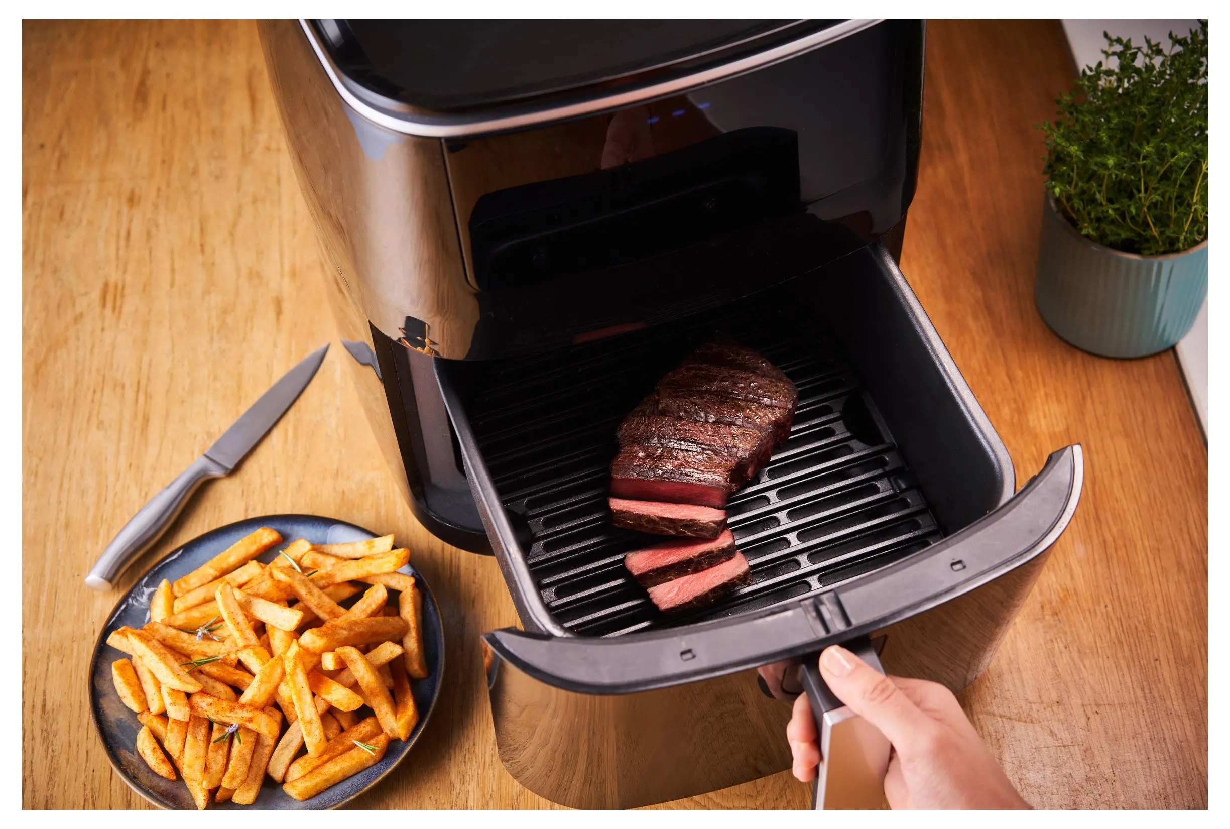 Air fryer Tefal Easy Fry Grill & Steam FW2018 1700W 6,5l Aplikacja mobilna