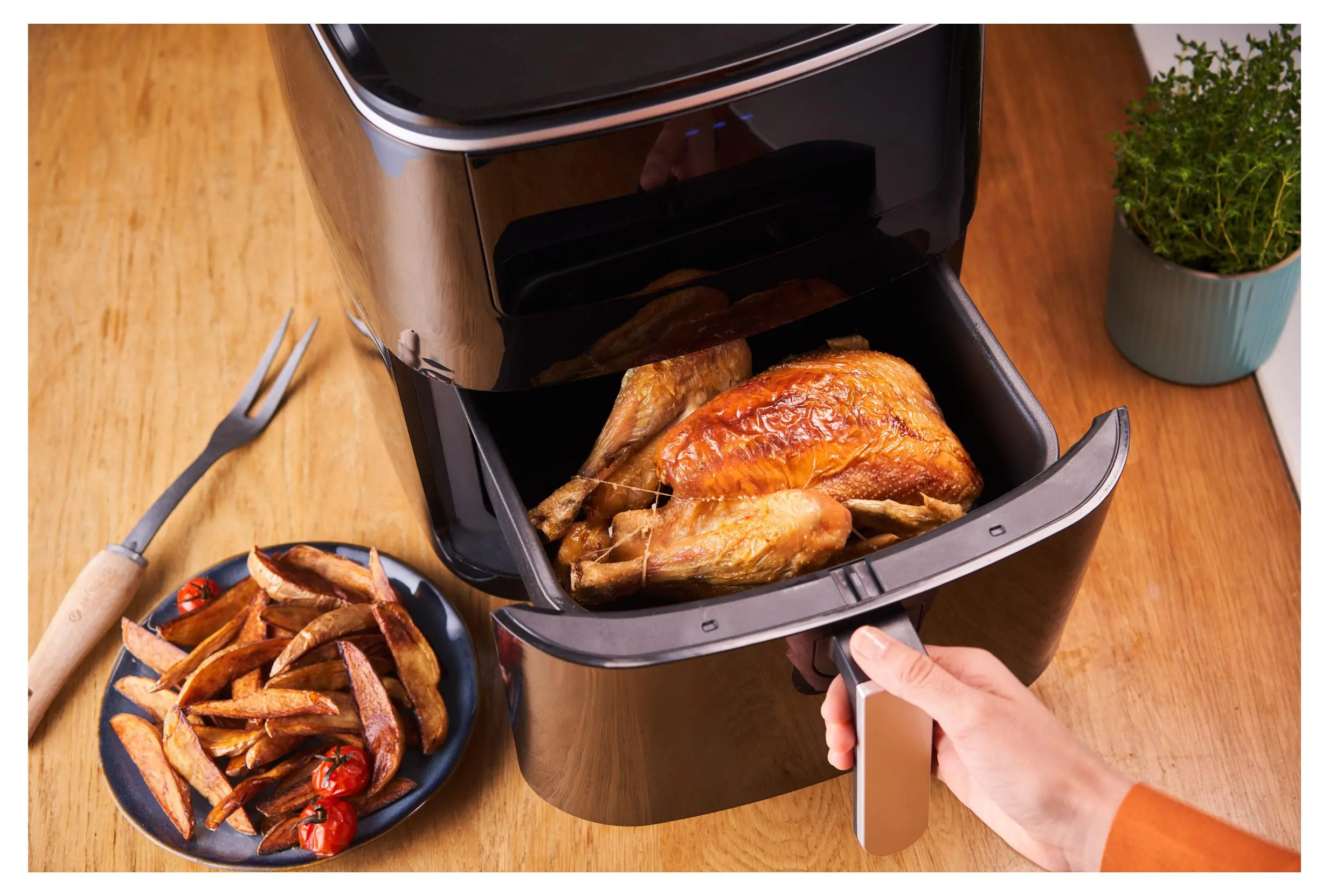 Air fryer Tefal Easy Fry Grill & Steam FW2018 1700W 6,5l Aplikacja mobilna