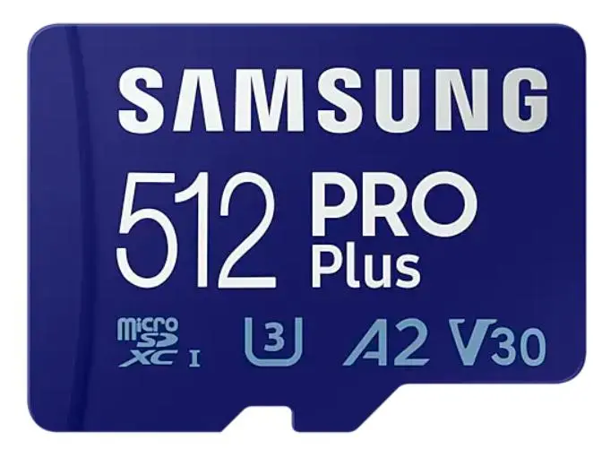 Karta pamięci Samsung Pro Plus microSD 512GB 160/120 A2 V30