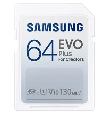Karta pamięci Samsung EVO Plus 64GB 130Mb/s U1 V10