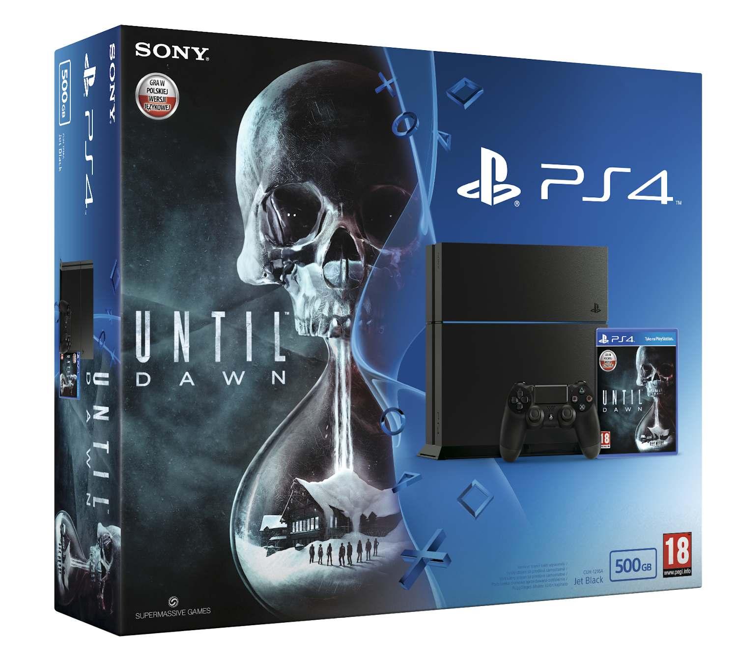 Konsola Sony PlayStation 4 + Until Dawn