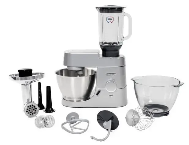 Robot planetarny Kenwood Chef KVC3173S 1000W Maszynka do mielenia Blender kielichowy