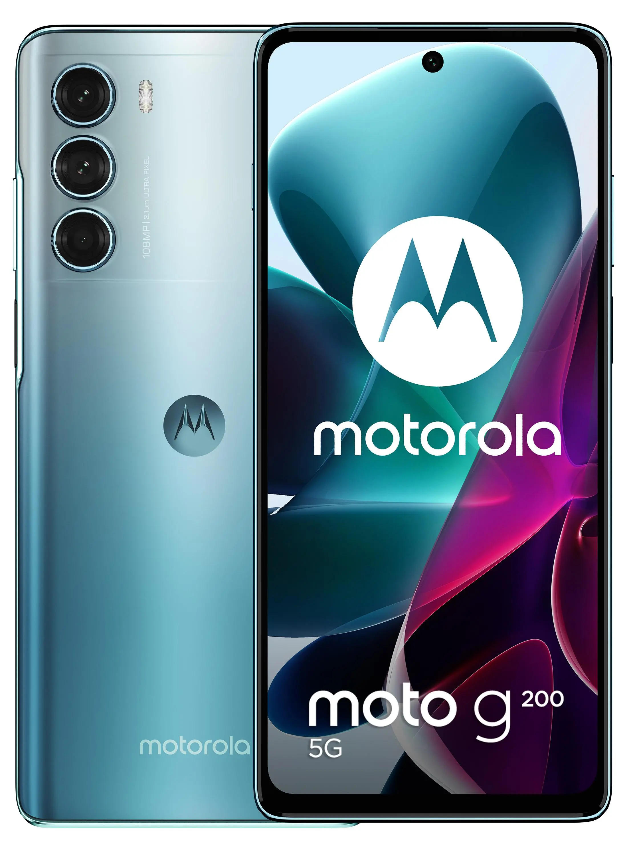 Smartfon Motorola moto g200 5G 8/128GB 6,8" 144Hz 108Mpix Mroźny błękit