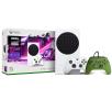 Konsola Xbox Series S - 512GB - dodatki Fortnite i Rocket League - pad przewodowy PowerA Enhanced Soldier