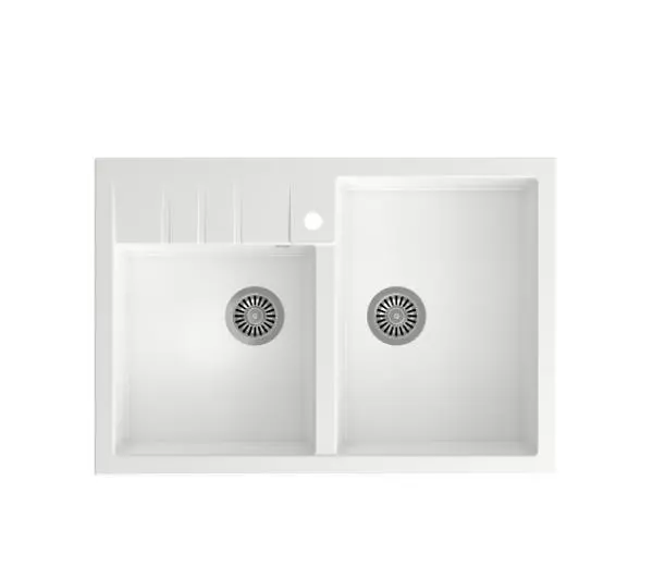 Quadron HCQB9062U1_BS Bill 120 Granitowy Biały/Stalowy