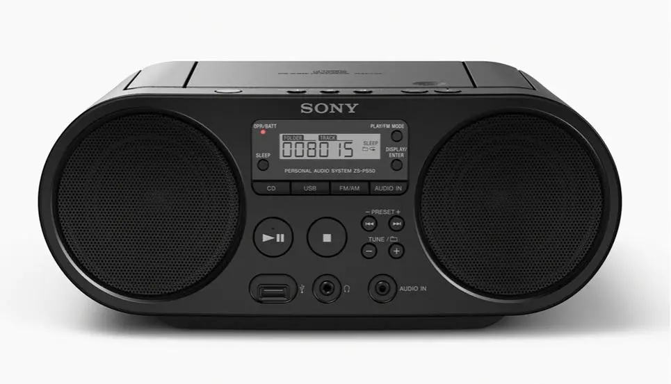 Radioodtwarzacz Sony ZS-PS50 Czarny