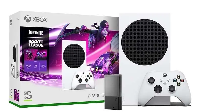 Xbox Series S 512GB + Dodatki Fortnite i Rocket League +