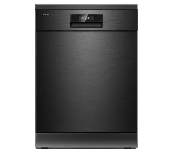 Toshiba DW-15F3EE(BS)-PL 60cm Automatyczne otwieranie drzwi Szuflada na sztućce