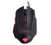 Myszka gamingowa Genesis GX57  - czarno-czerwony