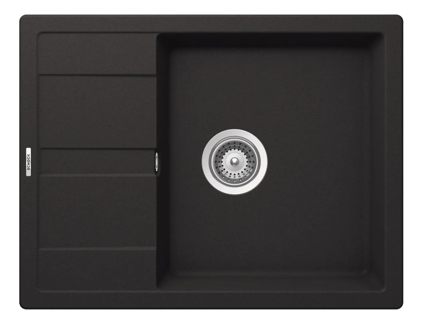 Zlewozmywak Schock Ronda D-100L Granitowy Onyx