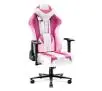 Fotel Diablo Chairs X-Player 2.0 Normal Size Gamingowy do 150kg Skóra ECO Tkanina Marshmallow pink