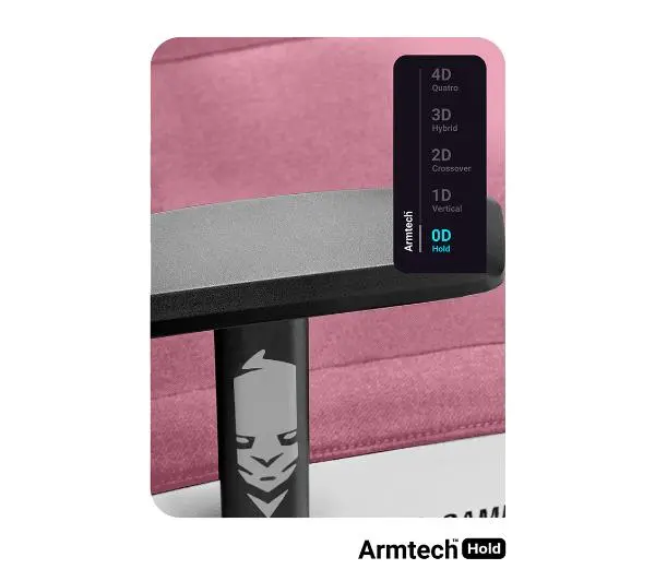 Diablo Chairs X-Gamer 2.0 Normal Size Gamingowy do 150kg Skóra ECO Tkanina Marshmallow pink - Kup na Raty - RRSO 0%