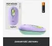 Myszka Logitech POP Mouse Daydream Liliowo-miętowy