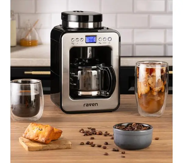 Raven EEP002 Kompaktowy z młynkiem