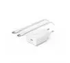 Ładowarka sieciowa Belkin WCA004VF1MWH-B6 BoostCharge USB-C Power Delivery 25W z PPS + kabel USB-C na USB-C 1m