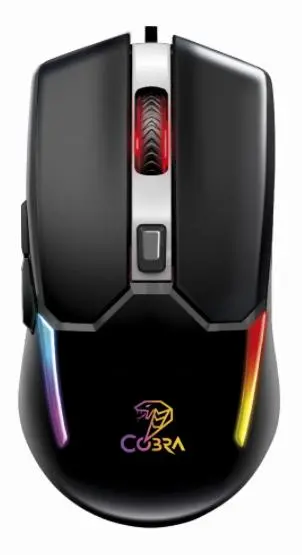 Myszka gamingowa Cobra GM20 Bandit RGB Czarny