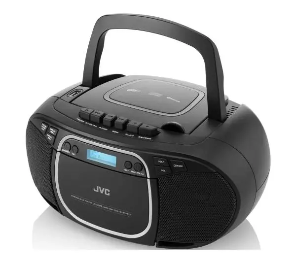 JVC RC-E561B-DAB Bluetooth Czarny - Kup na Raty - RRSO 0%