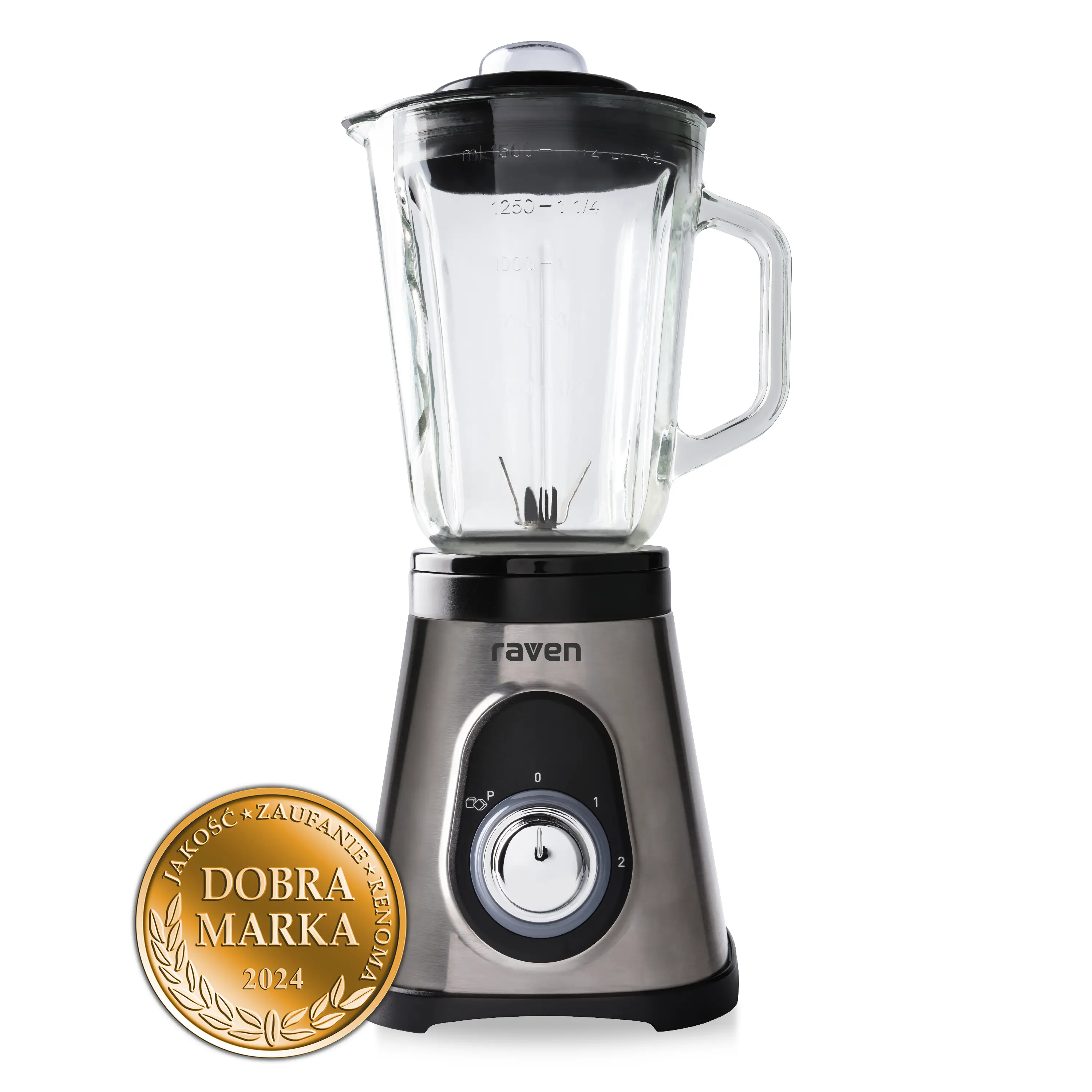 Blender kielichowy Raven EBK003X 1,5l Szklany Kruszenie lodu 700W