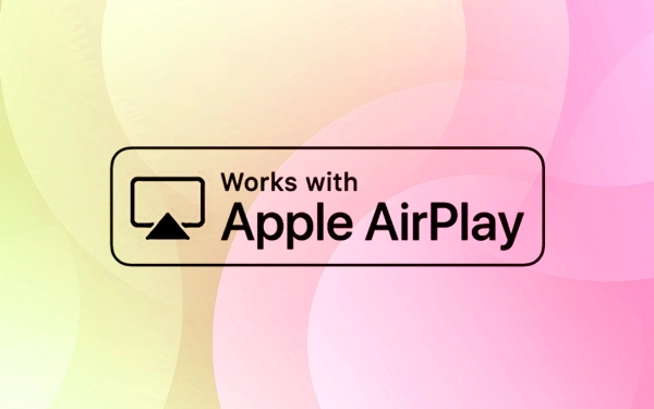 Значок бездротового зв'язку Apple AirPlay, що дозволяє транслювати контент із пристроїв Apple на проектор