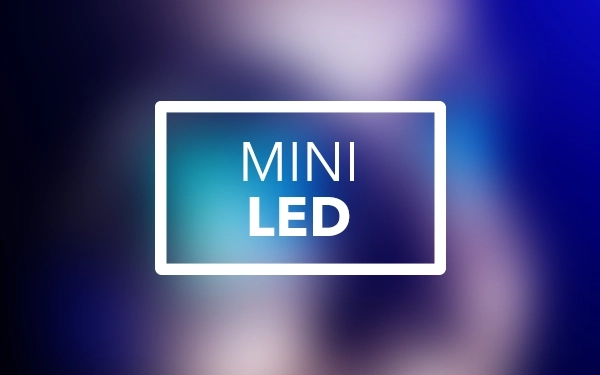 Піктограма екрана з текстом Mini LED (світлодіод), що вказує на технологію підсвічування дисплея