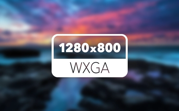 Піктограма для роздільної здатності 1280 на 800 пікселів, відома як Широкий розширений графічний масив