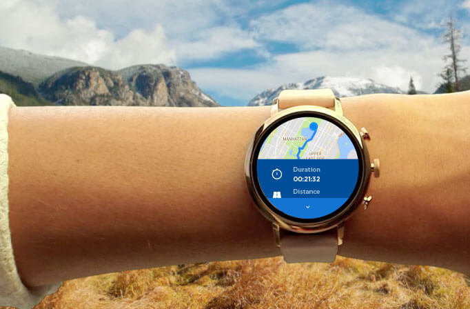 fossil q explorist cena