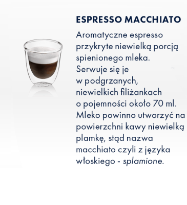 широка палітра напоїв з кавоварки - капучино мікс