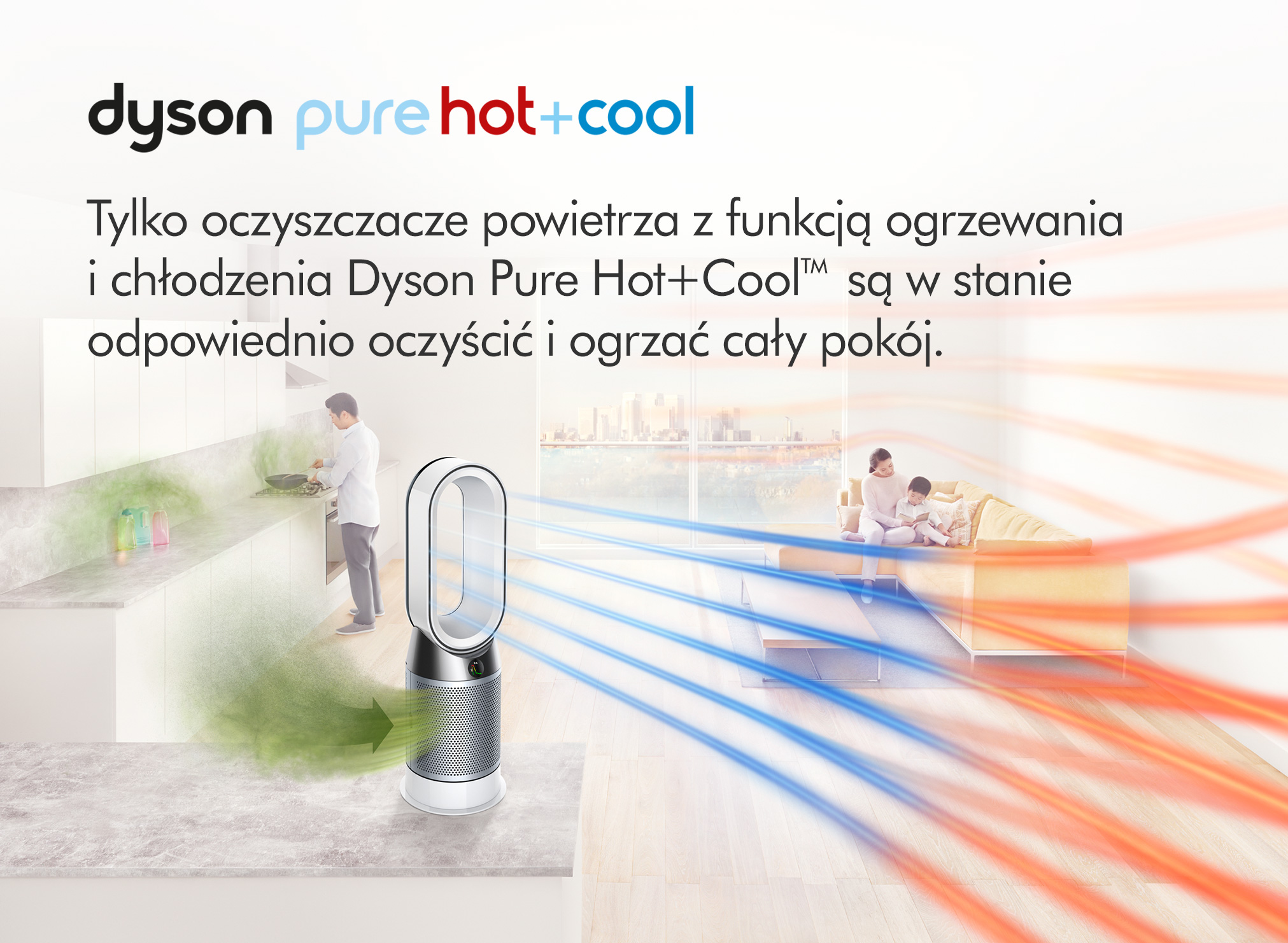 Dyson Pure Hot + Cool Link HP04 - Dobra cena, Opinie w Sklepie RTV EURO AGD