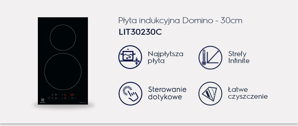Płyta indukcyjna Electrolux LIT30230C - Opinie, Cena