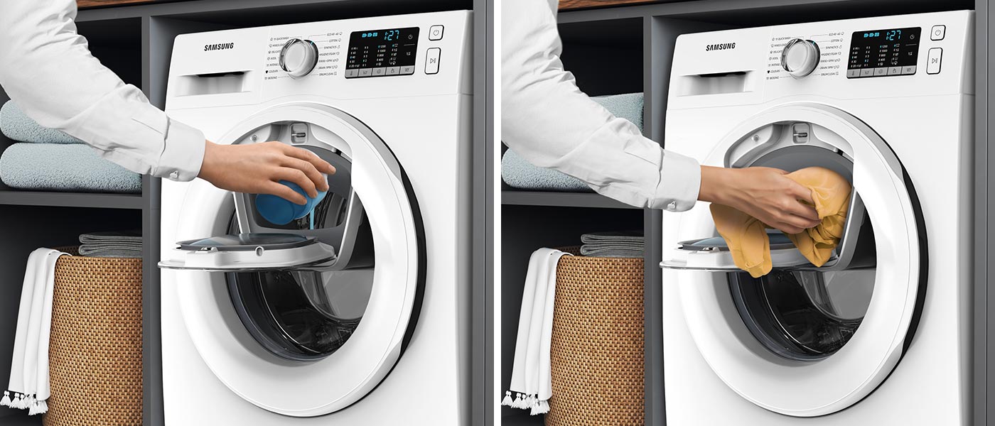 функціональні, додаткові дверцята AddWash