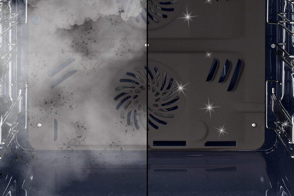 Як показує фото, завдяки використанню пари можна очистити духовку так, щоб вона була без залишків їжі. Як показує фото, завдяки використанню пари можна очистити духовку так, щоб вона була без залишків їжі.