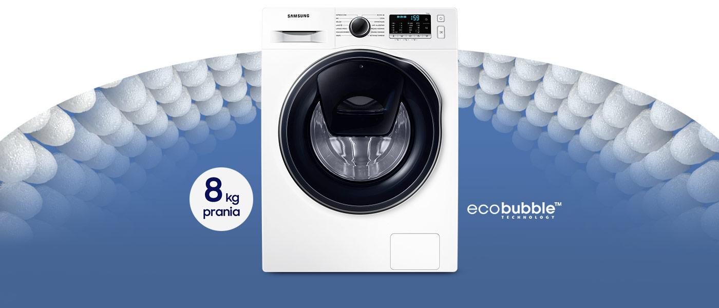пральна машина з технологією EcoBubble