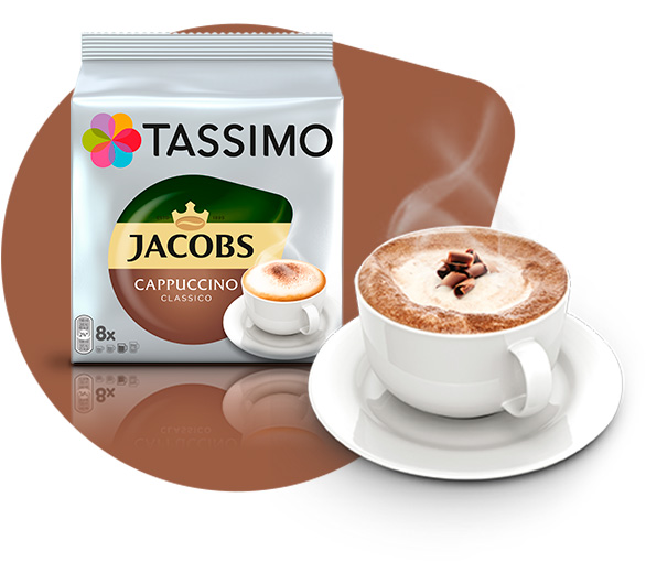 Tassimo Jacobs Cappuccino Classico (x5) 