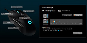 Myszka Logitech G403 Hero, Raniżów