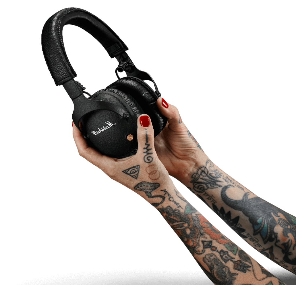 Marshall monitor Ⅱ A.N.C MARSHALL Monitor II ANC Czarny Słuchawki nauszne - niskie