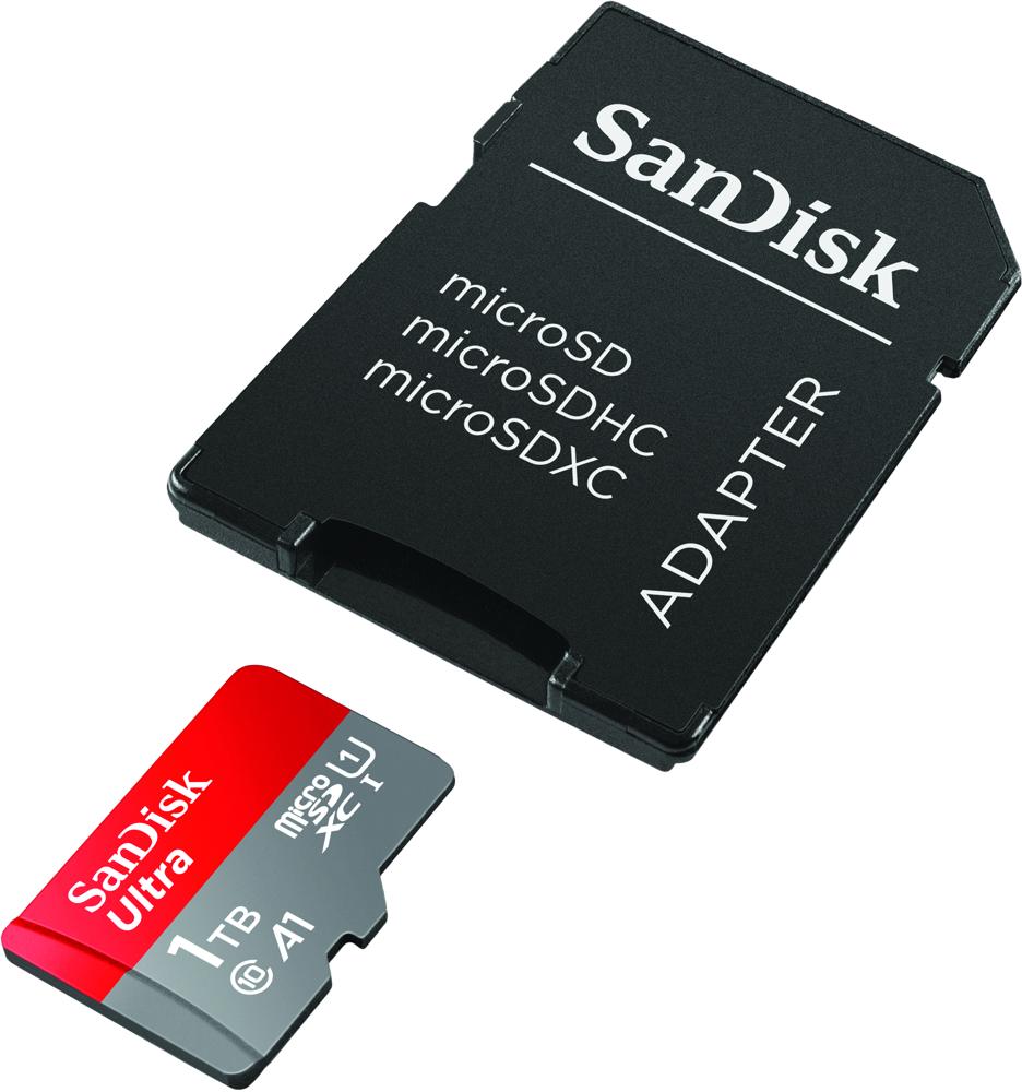 KARTA SANDISK ULTRA ANDROID microSDXC 1 TB 150MB/s A1 Cl.10 UHS-I + ADAPTER
