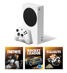 Console Xbox Series S 500GB Fortnite + Rocket League + Fall Guys -  Microsoft - IzzyGames Onde você economiza Brincando !