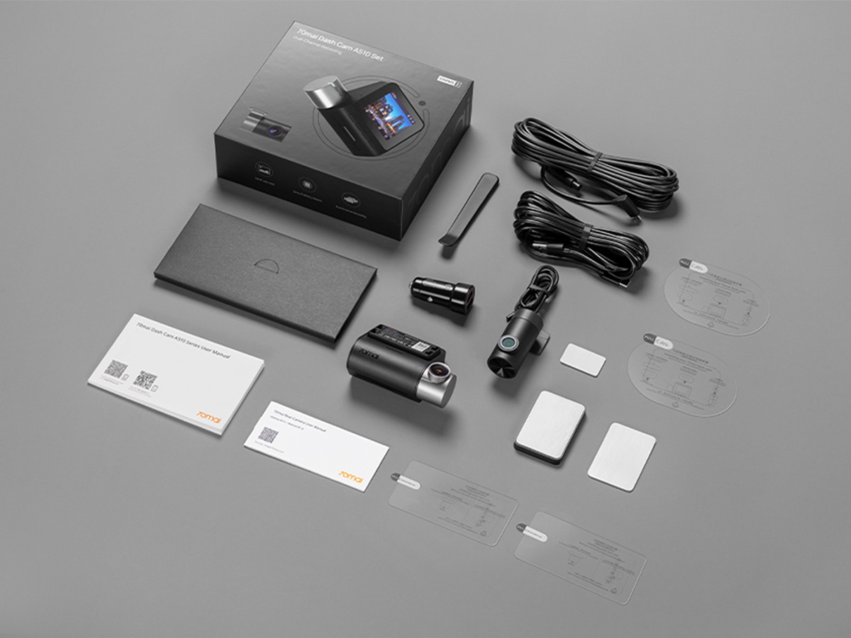 70mai Dash Cam A510 Set ドライブレコーダー　おまけ付き 限定クーポンあり】最新型ドラレコ Dash Cam A510この価格帯