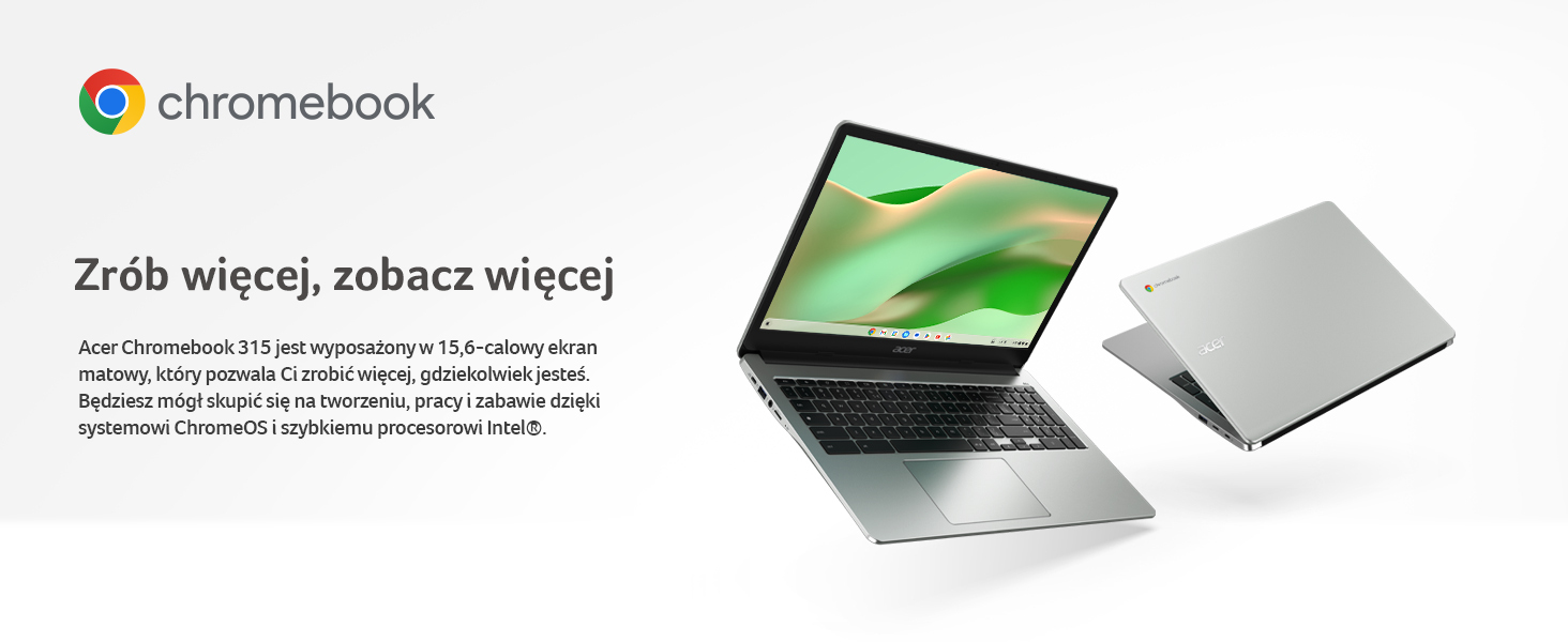 Laptop chromebook Acer Chromebook 315 CB315-4H-C567 15,6