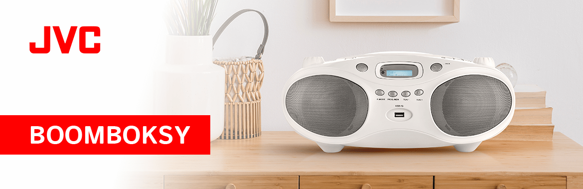 Boombox JVC RC-E451B czarny