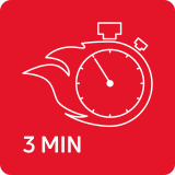 Нагрівай за 3 хв.