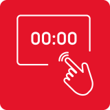 Сенсорний світлодіодний дисплей з контролем часу випікання (Ts)