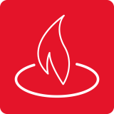 Великий пальник потужністю 2,8 кВт